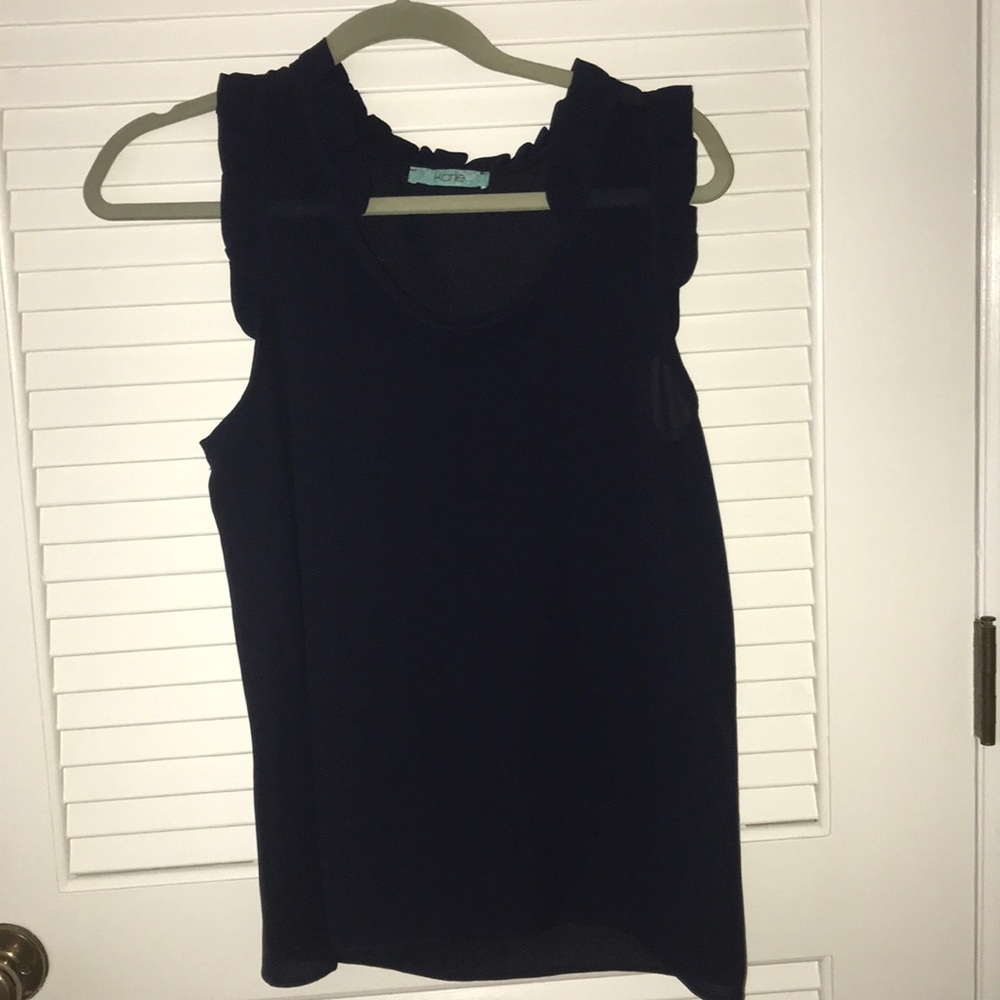 Karlie Ruffle Tank Top